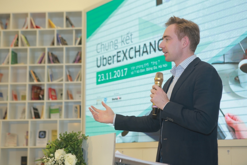 uber trao giai cuoc thi khoi nghiep thong minh