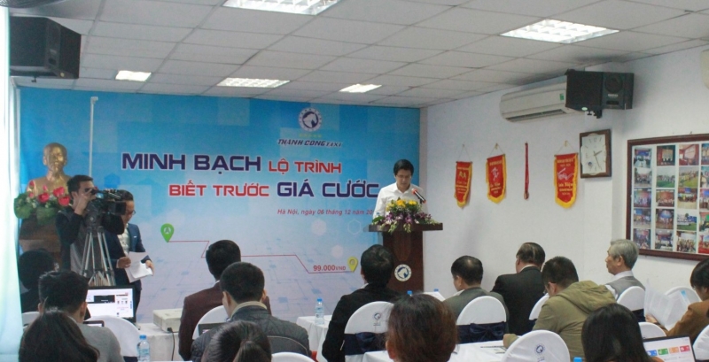 Taxi Thành Công ra mắt công cụ hỗ trợ biết trước giá cước taxi thanh cong ra mat cong cu ho tro biet truoc gia cuoc