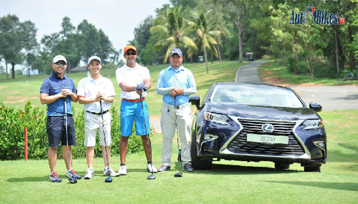 lexus viet nam dong hanh cung cac golf thu viet
