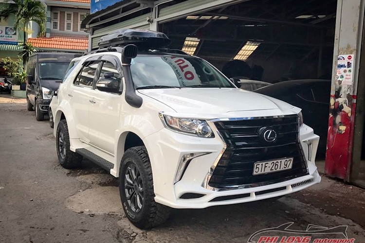 toyota fortuner do xe sang lexus sieu re tai sai gon