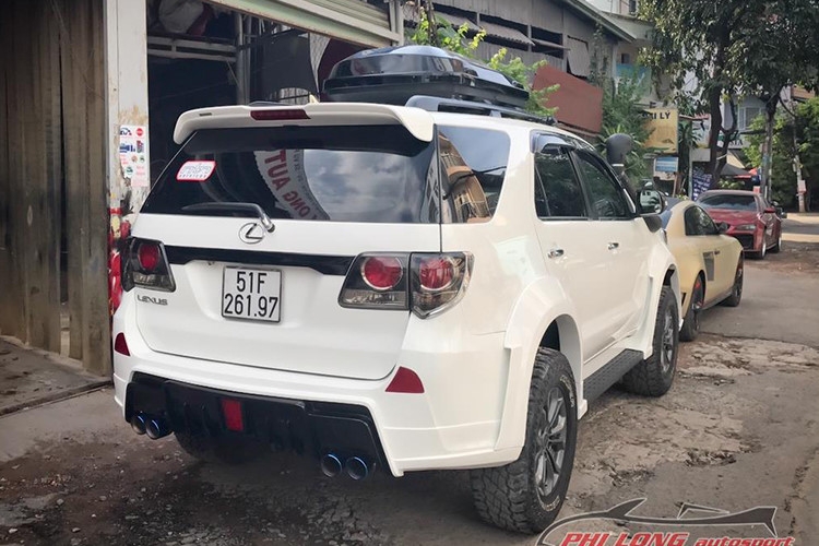 toyota fortuner do xe sang lexus sieu re tai sai gon