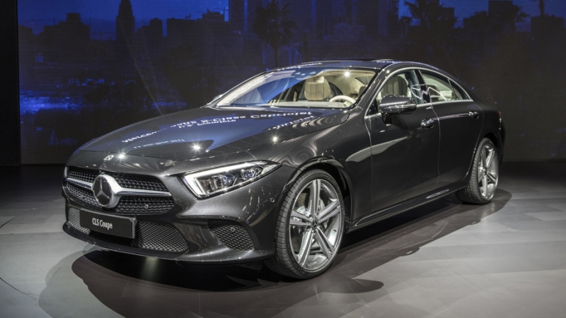 Hình ảnh đầu tiên của Mercedes CLS 2019 hoàn toàn mới hinh anh dau tien cua mercedes cls 2019 hoan toan moi
