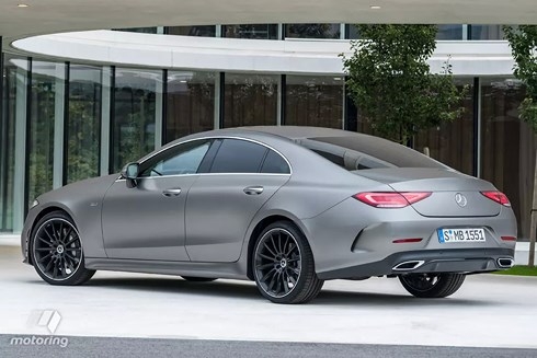 Hình ảnh đầu tiên của Mercedes CLS 2019 hoàn toàn mới hinh anh dau tien cua mercedes cls 2019 hoan toan moi