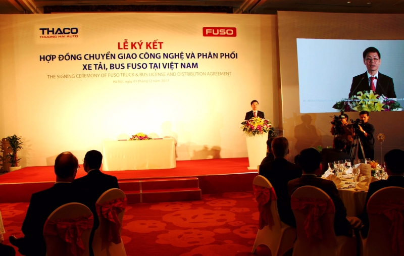 thaco thau tom xe fuso tai viet nam