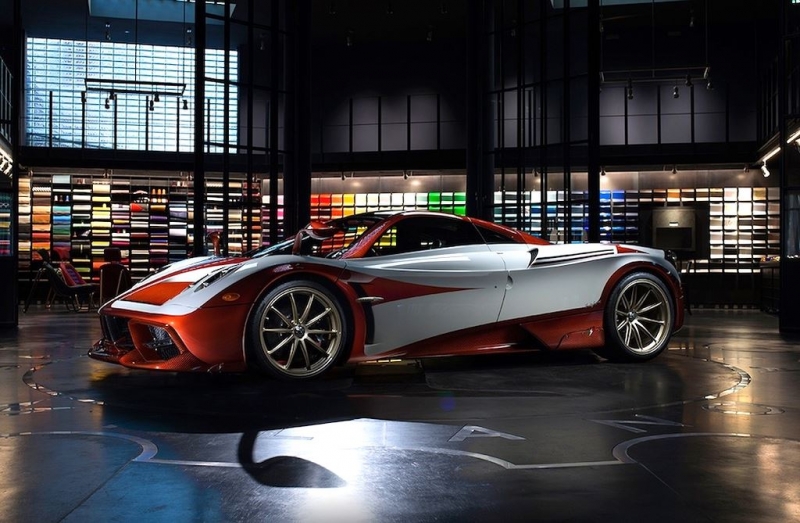 sieu xe pagani huayra lampo doc ban voi mau sac ha m ho