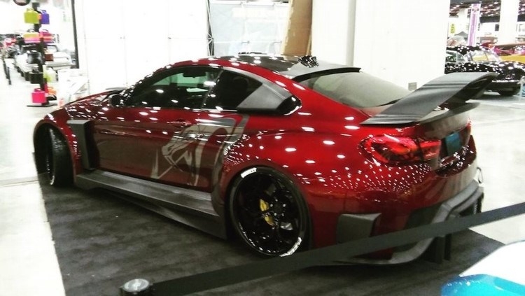 bmw m4 do phong cach sieu xe dua mamba gt3