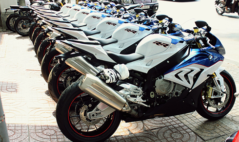 Dàn siêu môtô BMW S1000RR đời mới ở Sài Gòn