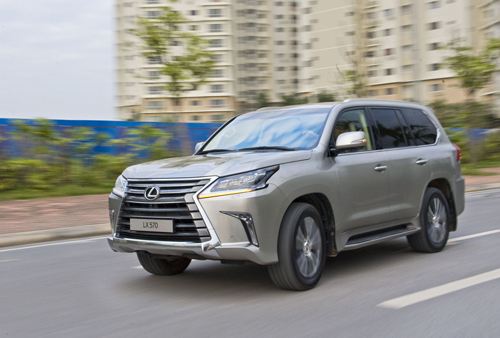 Lexus LX570 mới - 'thảm bay' cho các đại gia Việt lexus lx570 moi tham bay cho cac dai gia viet