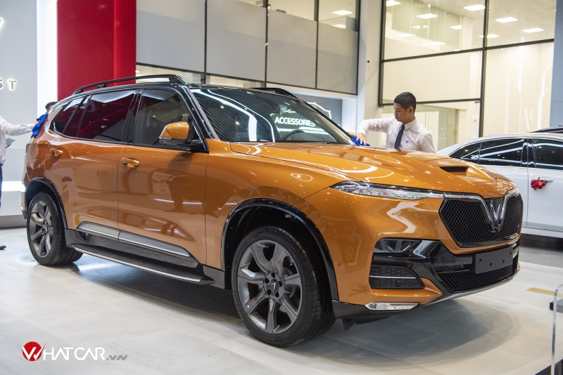 anh chi tiet xe chu tich vinfast president vua ve dai ly