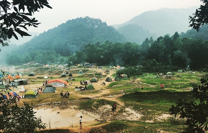 Những điểm du xuân quanh Hà Nội bằng xe máy