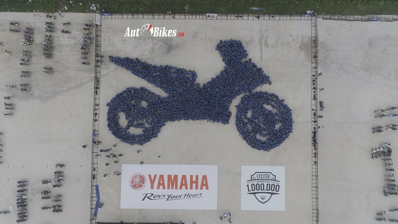 yamaha exciter lap 2 ky luc guinness tai viet nam