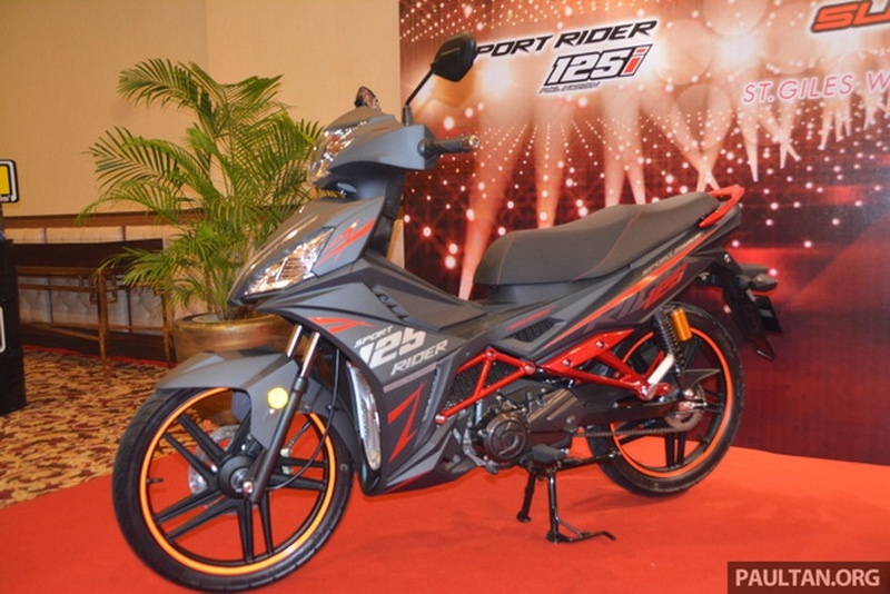 sym ra mat xe con tay sport rider 125i co gia 1400 usd