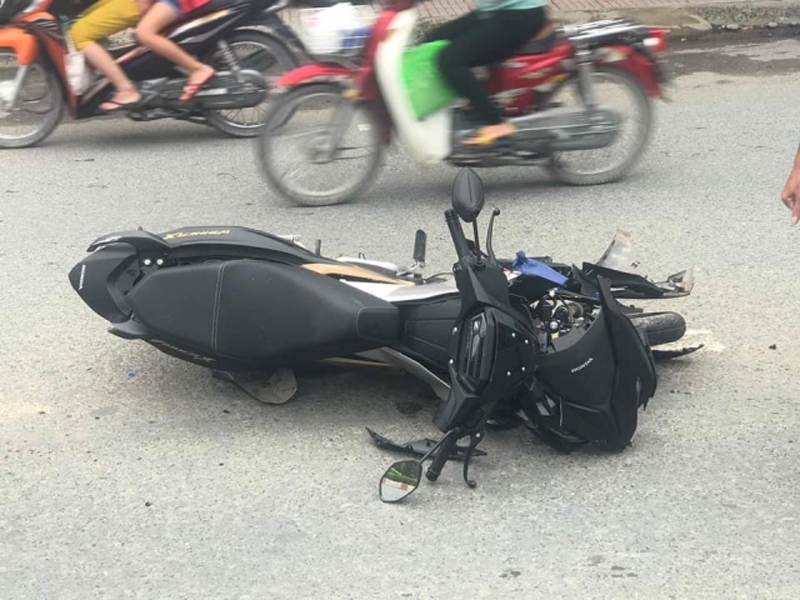 Winner X dính tai nạn khi chưa đầy một tháng ra mắt