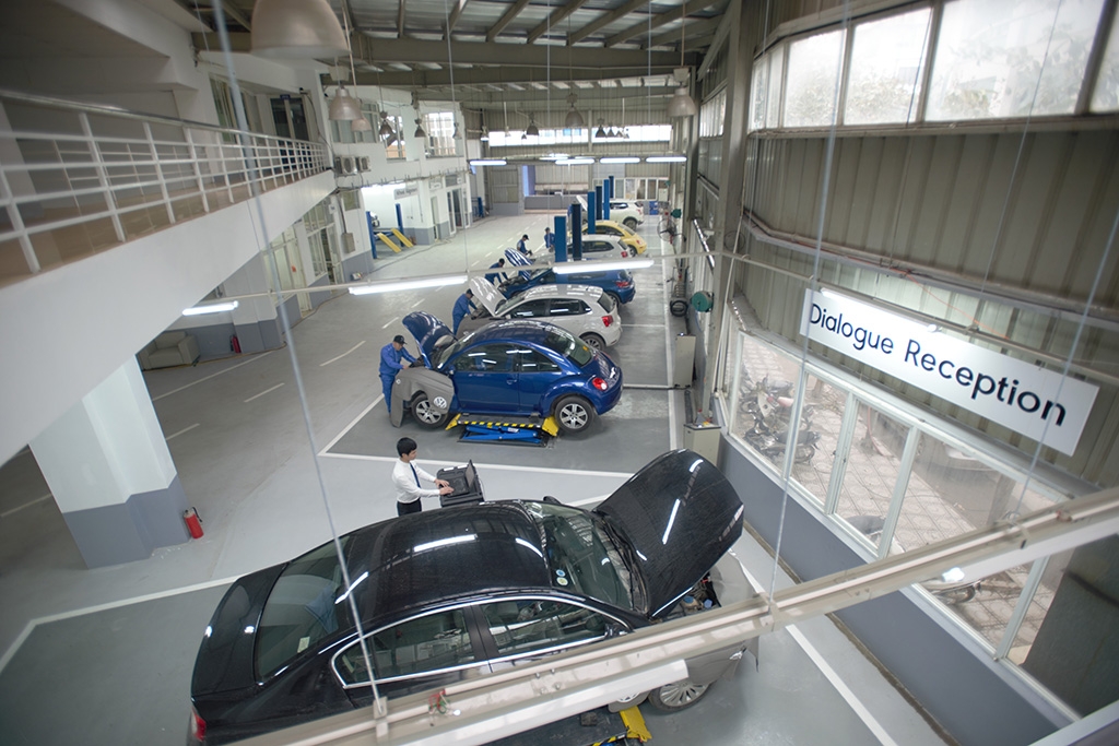 Volkswagen mở đại lý 4S lớn nhất tại Hà Nội volkswagen mo dai ly 4s lon nhat tai ha noi
