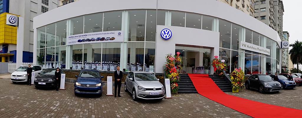 Volkswagen mở đại lý 4S lớn nhất tại Hà Nội volkswagen mo dai ly 4s lon nhat tai ha noi
