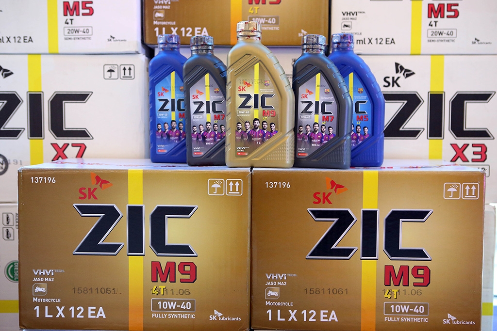 SK ZIC- Dầu động cơ số 1 Hàn Quốc mở rộng thị trường Việt