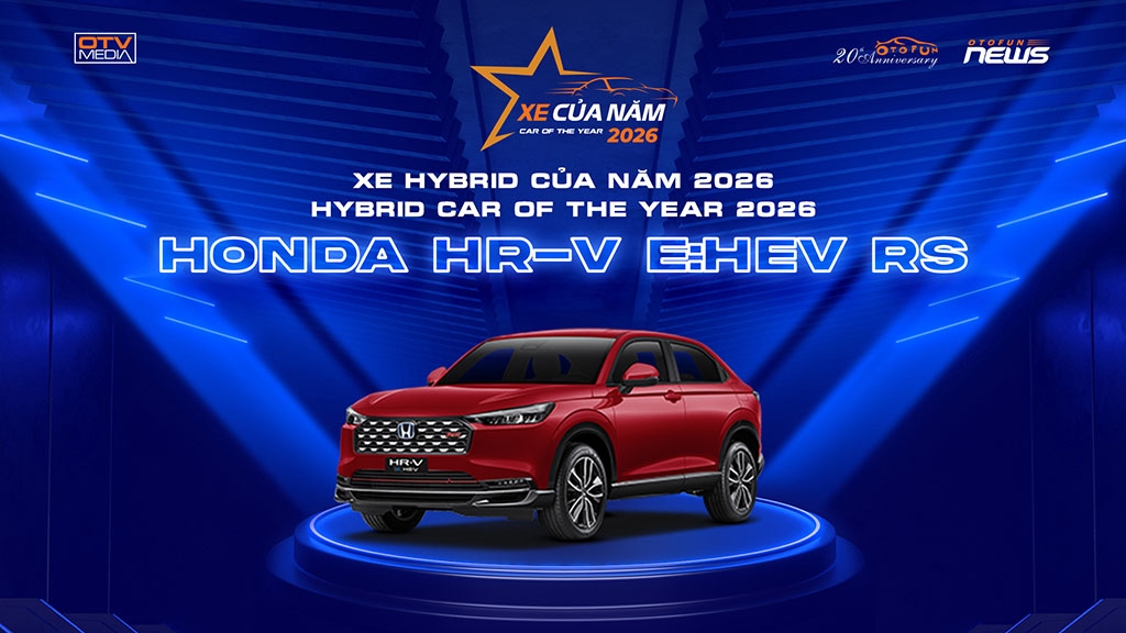 Honda HR-V và Honda City được vinh danh tại “Xe của năm 2026”