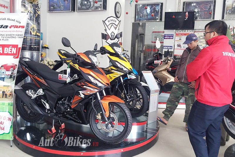 sau tet gia honda winner 150 giu muc thap ky luc