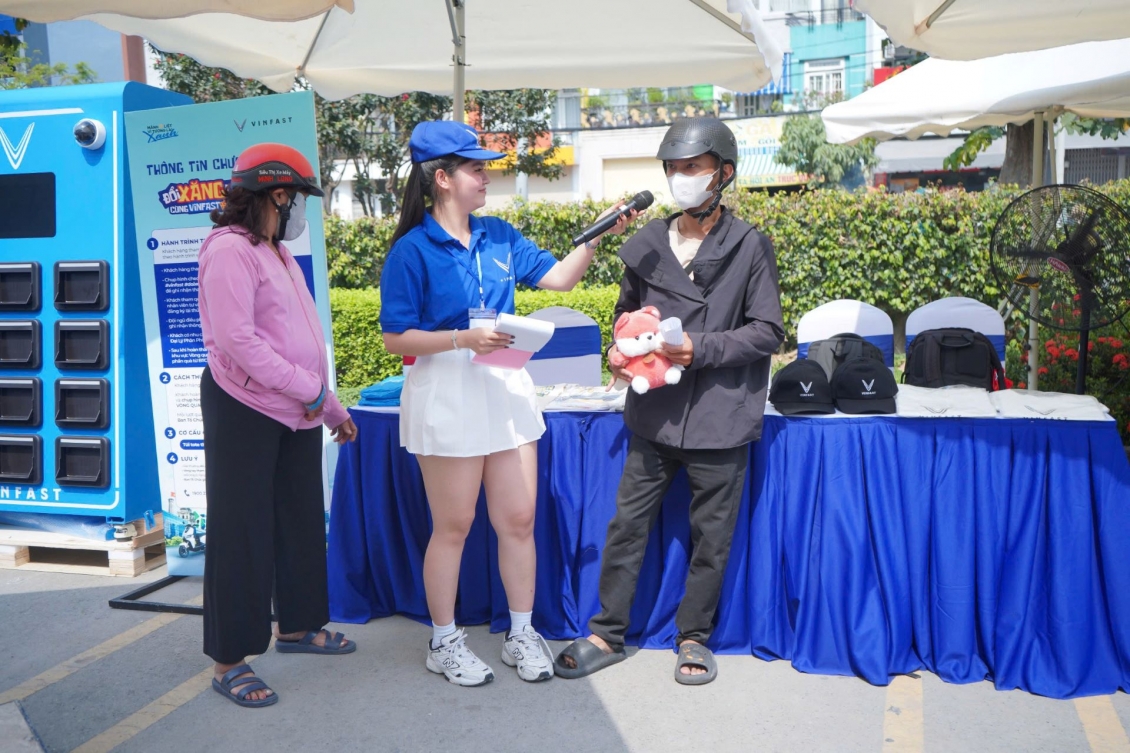 VinFast khuấy động mùa mua sắm cuối năm tại TP.HCM bằng sự kiện “Đổi xăng lấy điện” quy mô lớn