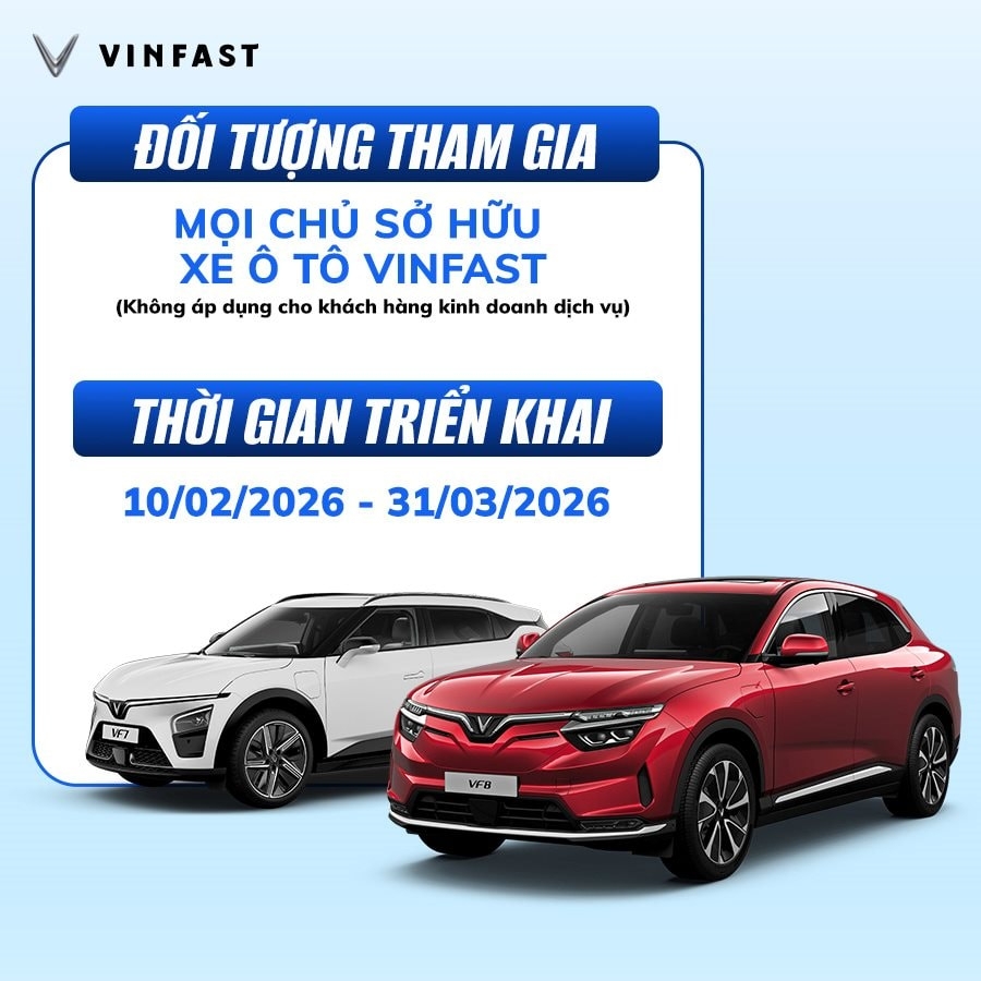 VinFast tặng quà cho khách hàng đóng góp ý kiến về chất lượng dịch vụ của hãng