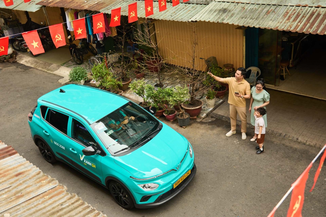 Xanh SM thưởng lớn cho bác tài nhận chuyến đều dịp tết 2026
