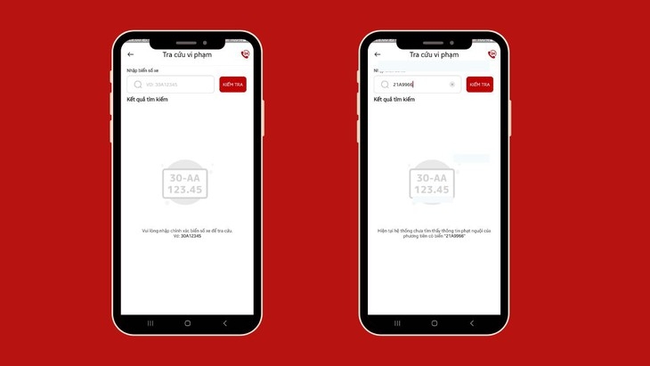 Cách tra cứu phạt nguội bằng VNeTraffic trước mỗi chuyến đi Cách tra cứu phạt nguội bằng VNeTraffic trước mỗi chuyến đi
