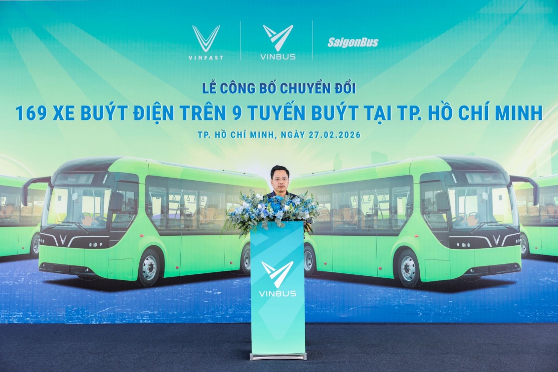 VinBus vận hành 9 tuyến buýt điện mới tại TP.HCM VinBus vận hành 9 tuyến buýt điện mới tại TP.HCM
