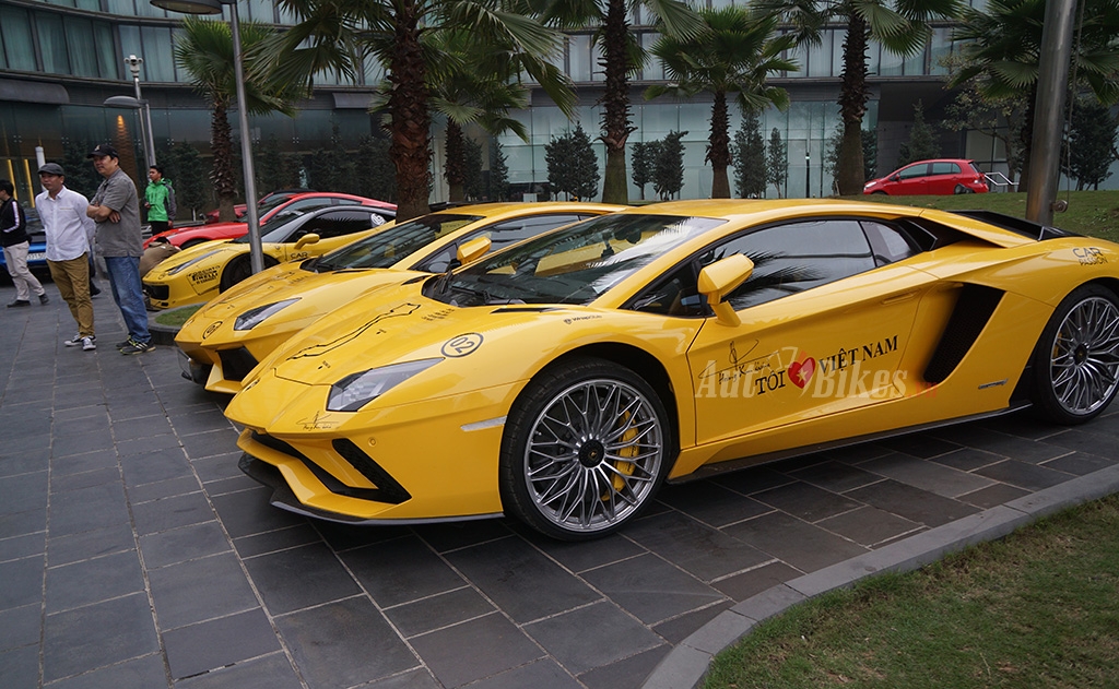 gan 20 sieu xe tham gia hanh trinh sieu xe car passion 2018