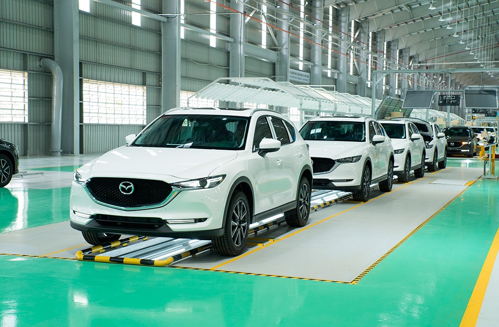 Thaco khánh thành nhà máy sản xuất xe Mazda lớn nhất Đông Nam Á