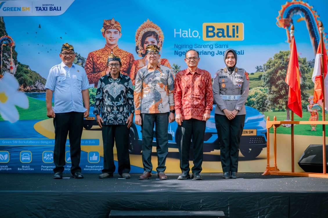 Green SM hợp tác hãng Taxi Komotra, ra mắt dịch vụ taxi thuần điện tại Bali