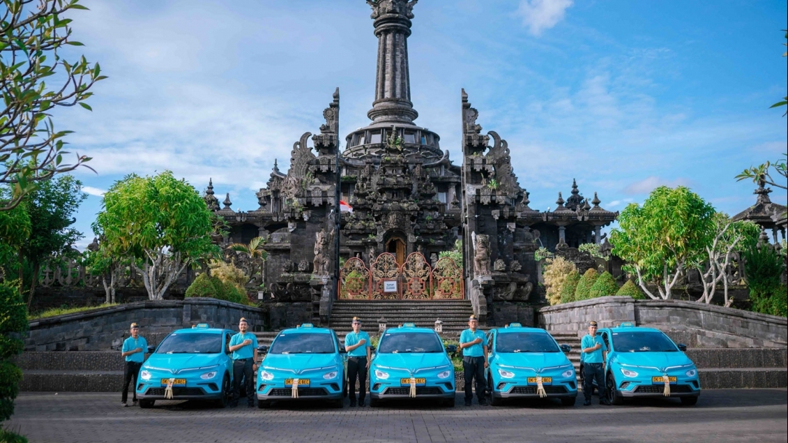 Green SM hợp tác hãng Taxi Komotra, ra mắt dịch vụ taxi thuần điện tại Bali
