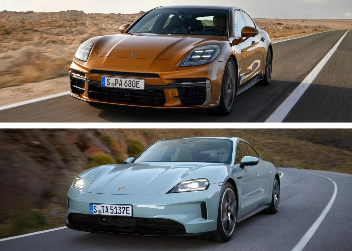 Porsche cân nhắc hợp nhất hai dòng sedan Panamera và Taycan