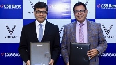 VinFast hợp tác với CSB Bank, hỗ trợ tài chính cho khách hàng Ấn Độ