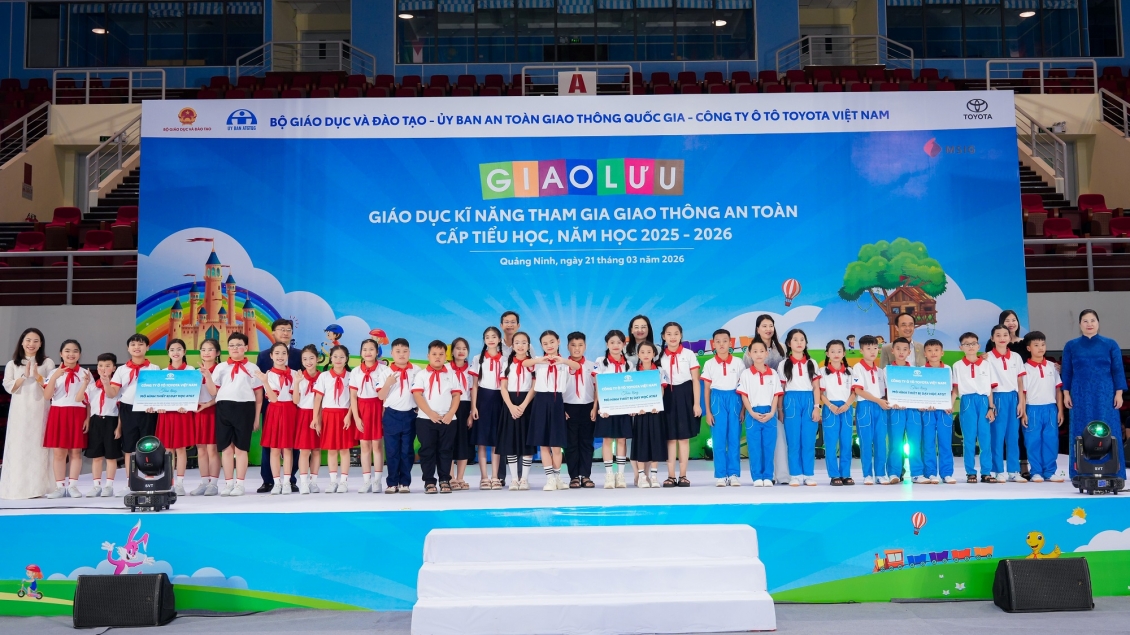 Giao lưu cấp quốc gia về an toàn giao thông dành cho học sinh tiểu học