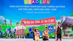 Giao lưu cấp quốc gia về an toàn giao thông dành cho học sinh tiểu học