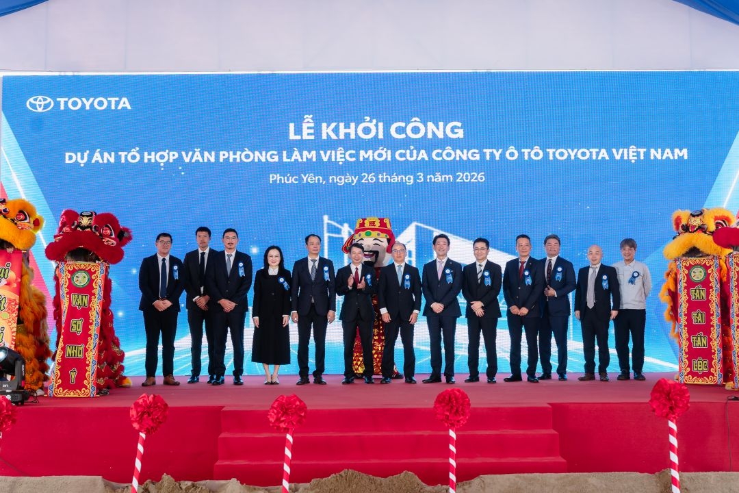 Toyota Việt Nam khởi công tổ hợp văn phòng mới tại Phú Thọ Toyota Việt Nam khởi công tổ hợp văn phòng mới tại Phú Thọ