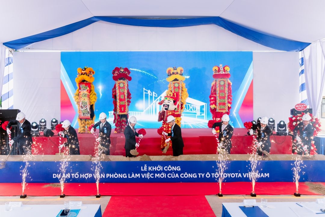 Toyota Việt Nam khởi công tổ hợp văn phòng mới tại Phú Thọ