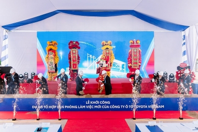 Toyota Việt Nam khởi công tổ hợp văn phòng mới tại Phú Thọ