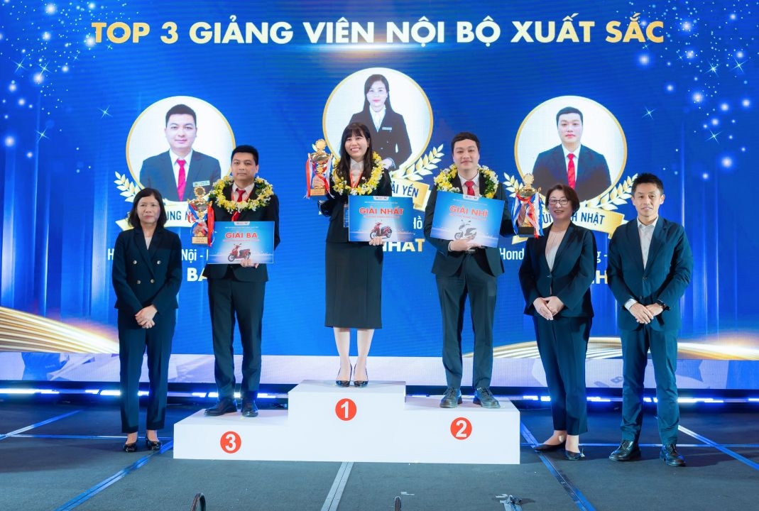 Honda Việt Nam vinh danh nhân sự xuất sắc tại Hội thi bán hàng ô tô toàn quốc