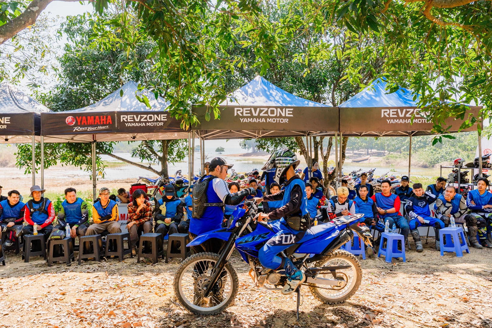 Revzone Yamaha Motor tiên phong chính hãng, mở khóa huấn luyện off-road đầu tiên tại miền Nam