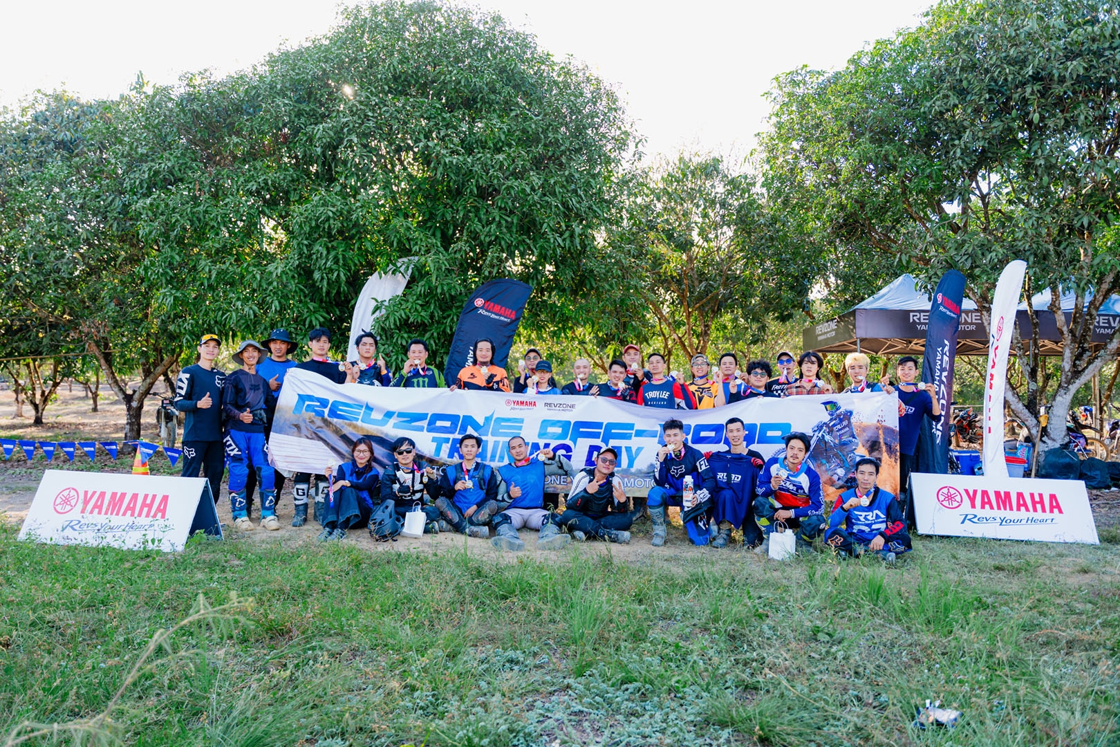 Revzone Yamaha Motor tiên phong chính hãng, mở khóa huấn luyện off-road đầu tiên tại miền Nam