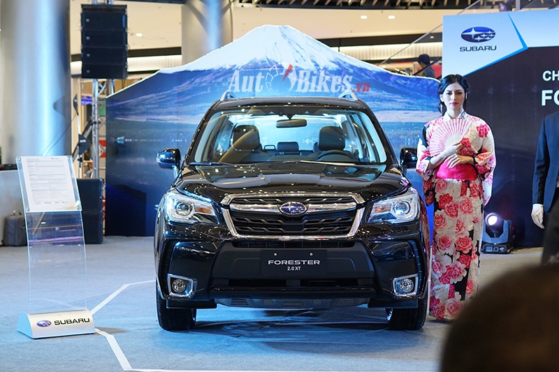 subaru forester 2017 va outback 2017 gia tu 14 ty tai viet nam