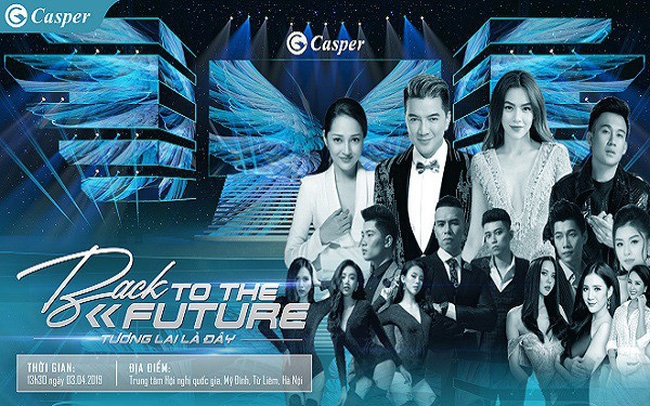 dan sao va sieu xe xuat hien tai dai nhac hoi casper