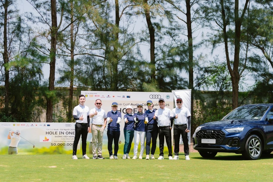 Audi Việt Nam đồng hành giải golf Audi by Cội Nguồn 2026 Audi Việt Nam đồng hành giải golf Audi by Cội Nguồn 2026