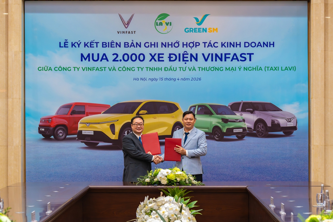 Taxi Lavi đầu tư dàn xe 2.000 xe ô tô điện VinFast Taxi Lavi đầu tư dàn xe 2.000 xe ô tô điện VinFast