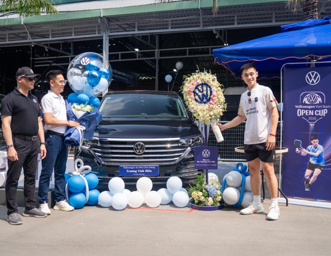 Volkswagen tổ chức thành công giải pickleball Vietnam Open Cup 2026