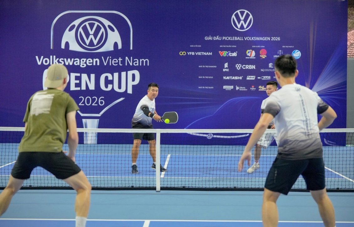 Volkswagen tổ chức thành công giải pickleball Vietnam Open Cup 2026