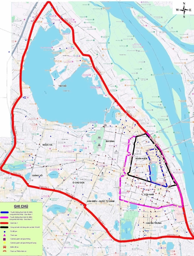 Hà Nội dự kiến cấm xe máy xăng theo giờ tại vùng lõi Hoàn Kiếm