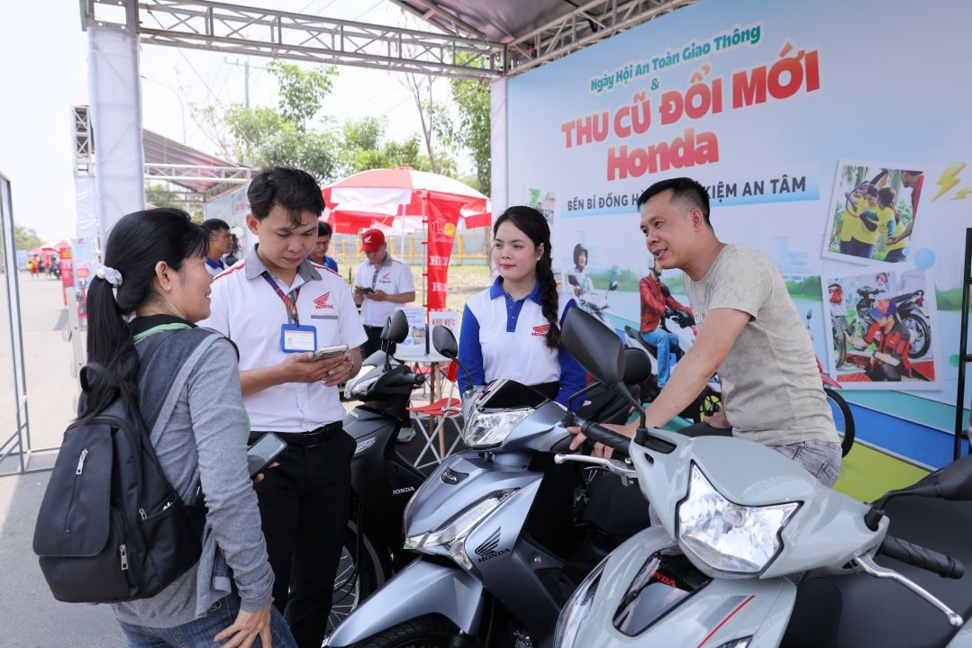 Honda Việt Nam triển khai chương trình “Thu cũ đổi mới” trên toàn quốc