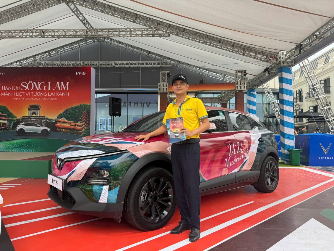 Đây là lý do cả khách cá nhân và tài xế dịch vụ ở Nghệ An đều “ưng” VinFast VF 6
